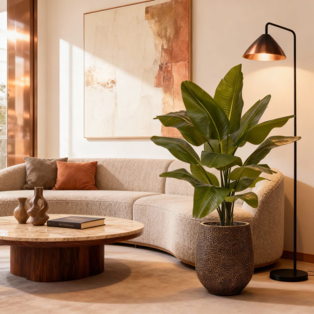 Plante verte artificielle : la tendance déco qui séduit les intérieurs modernes